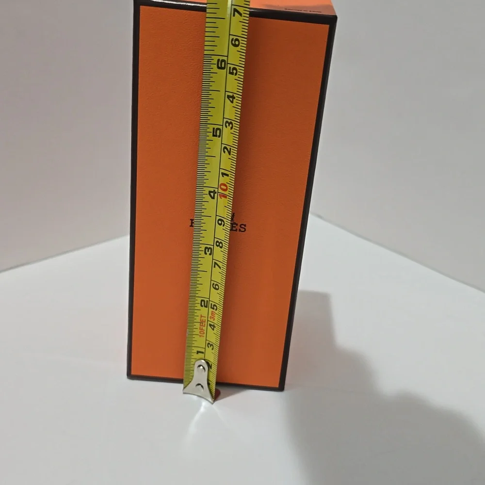 Hermès Orange Gift Paper Bag and 2 Piece Box Small